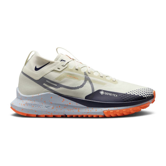 Nike React Pegasus Trail 4 Gore-Tex V2 Sea Glass Purple Ink HM9728-001 waterproof trail running trainers – side profile on white background