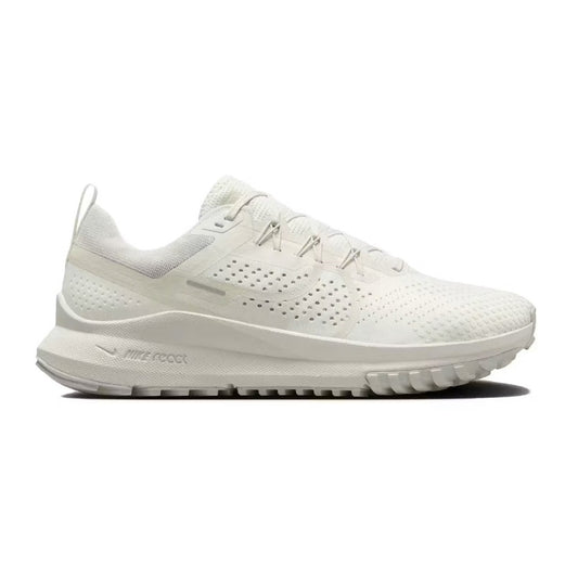 Nike React Pegasus Trail 4 Phantom Light Orewood Brown trainers, side profile on white background – DJ6158-008