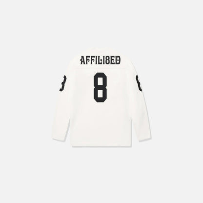 Supreme Affiliated L/S White Football Top